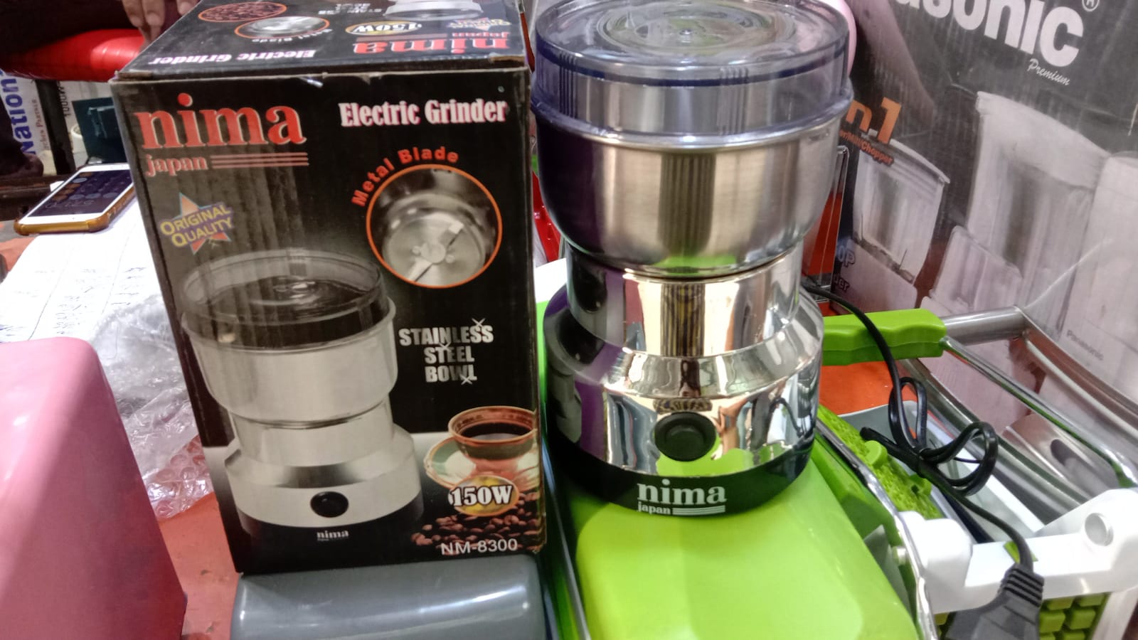 Nima-Electric-Super-Speed-Dry-Spices-Grinder-Blender-Miller - Triple J  Emporium