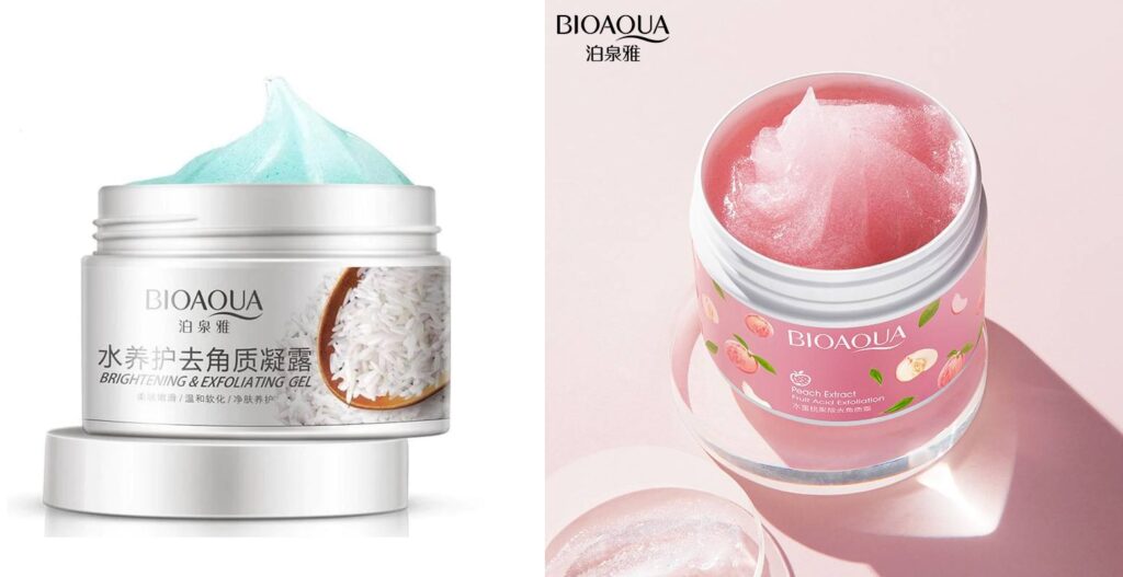 Rs:-1600/- 2 in 1 BIOAQUA Rice + Peach Extract Fruit Acid Brightening ...